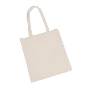 Sacola / Ecobag em Algodão Reciclado - Natural - 38x42cm