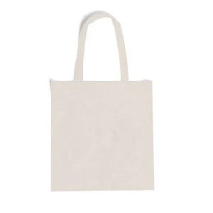 Sacola / Ecobag em Algodão Reciclado - Natural - 38x42cm