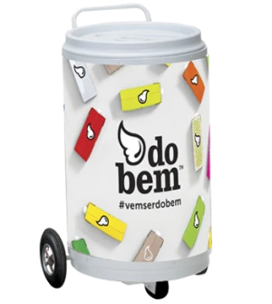 Carrinho Cooler com Pneus 75 Latas