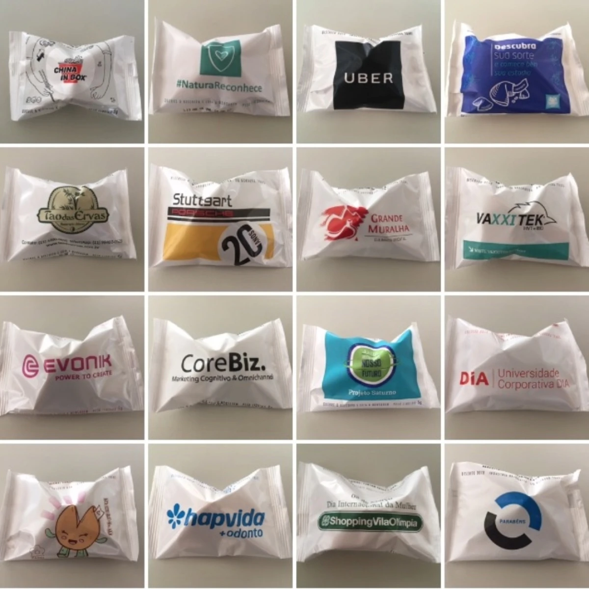 Biscoito da sorte personalizado com frases