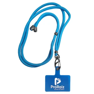 Cordão de Celular de Pescoço e Transversal com TAG e Mosquetão / Salva Celular