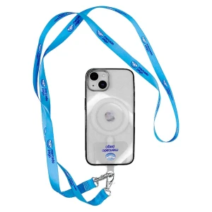 Cordão de Celular de Pescoço com Cordão 20mm e TAG em Silicone / Salva Celular