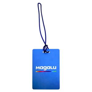 tag identificador para mala 54x94mm