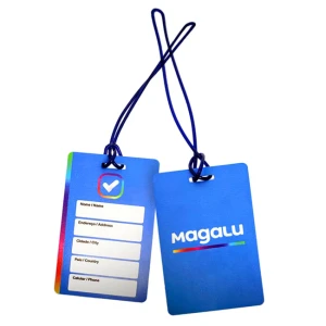 tag identificador para mala 54x94mm