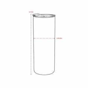 Copo Térmico Sublimático 600ml