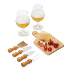 Conjunto para Queijo / Cerveja - 7 Pçs
