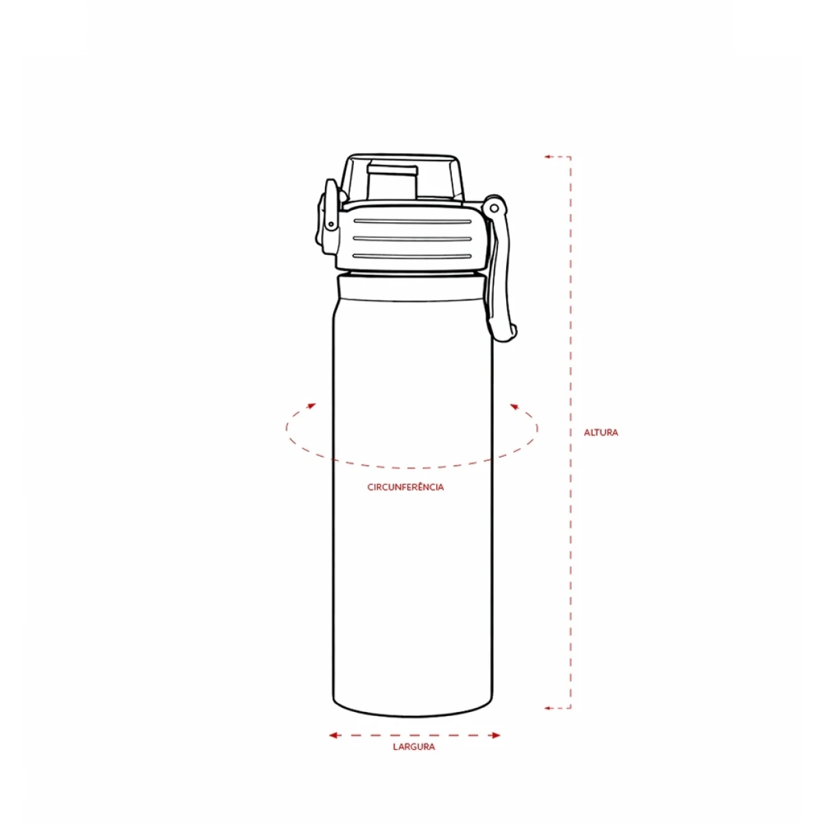 Garrafa Térmica 680ml